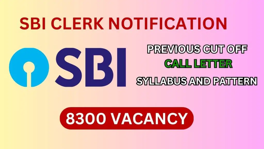 SBI CLERK SYLLABUS