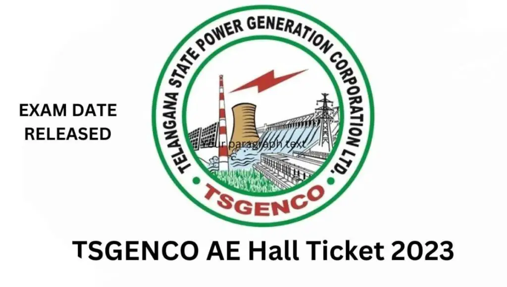 GENCO AE HALL TICKET